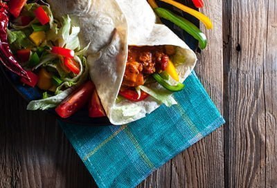 Mexican BBQ Wraps