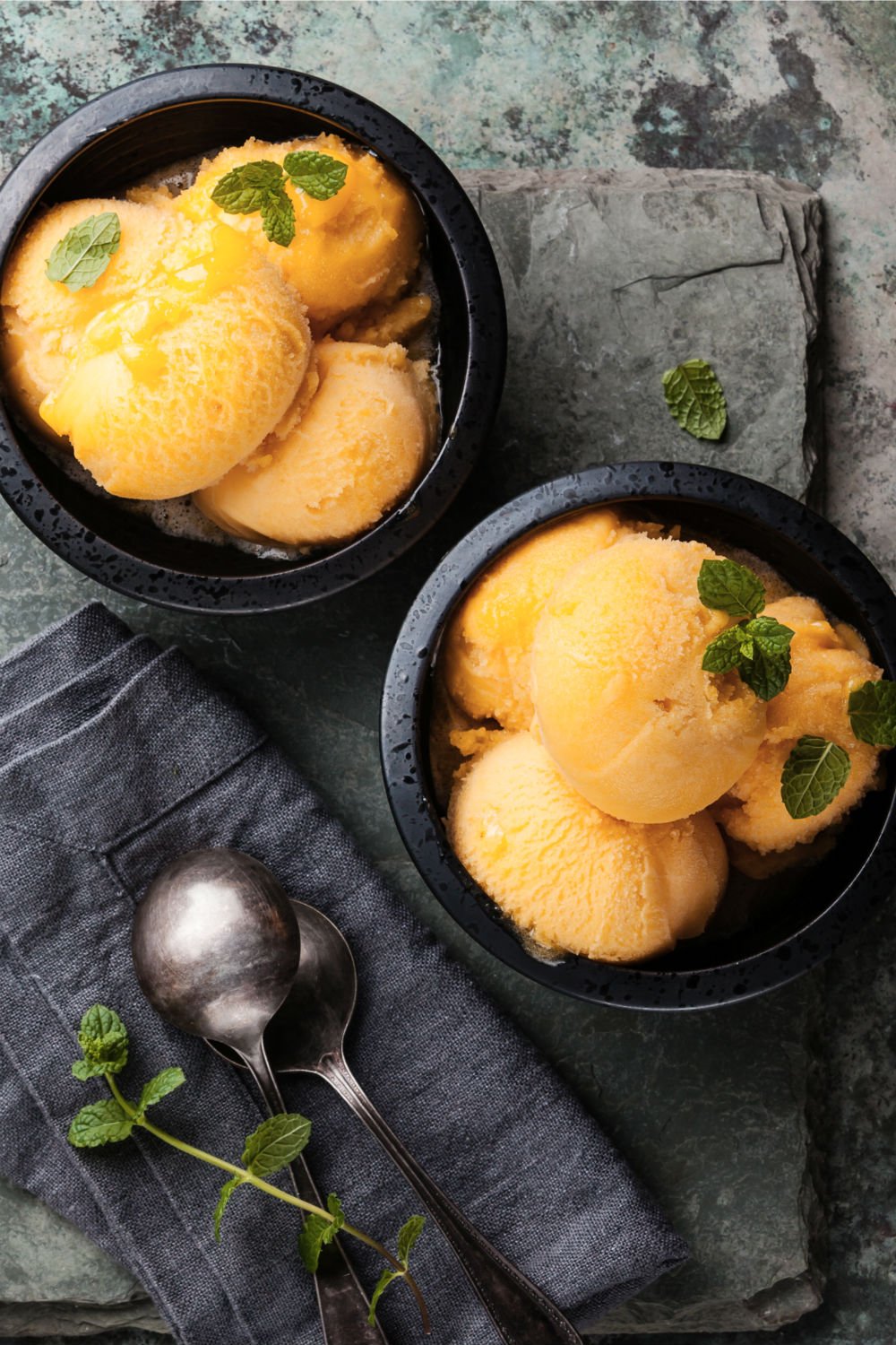 3 Ingredient Cantaloupe Sorbet Recipe #vegan #glutenfree | SPUD.ca