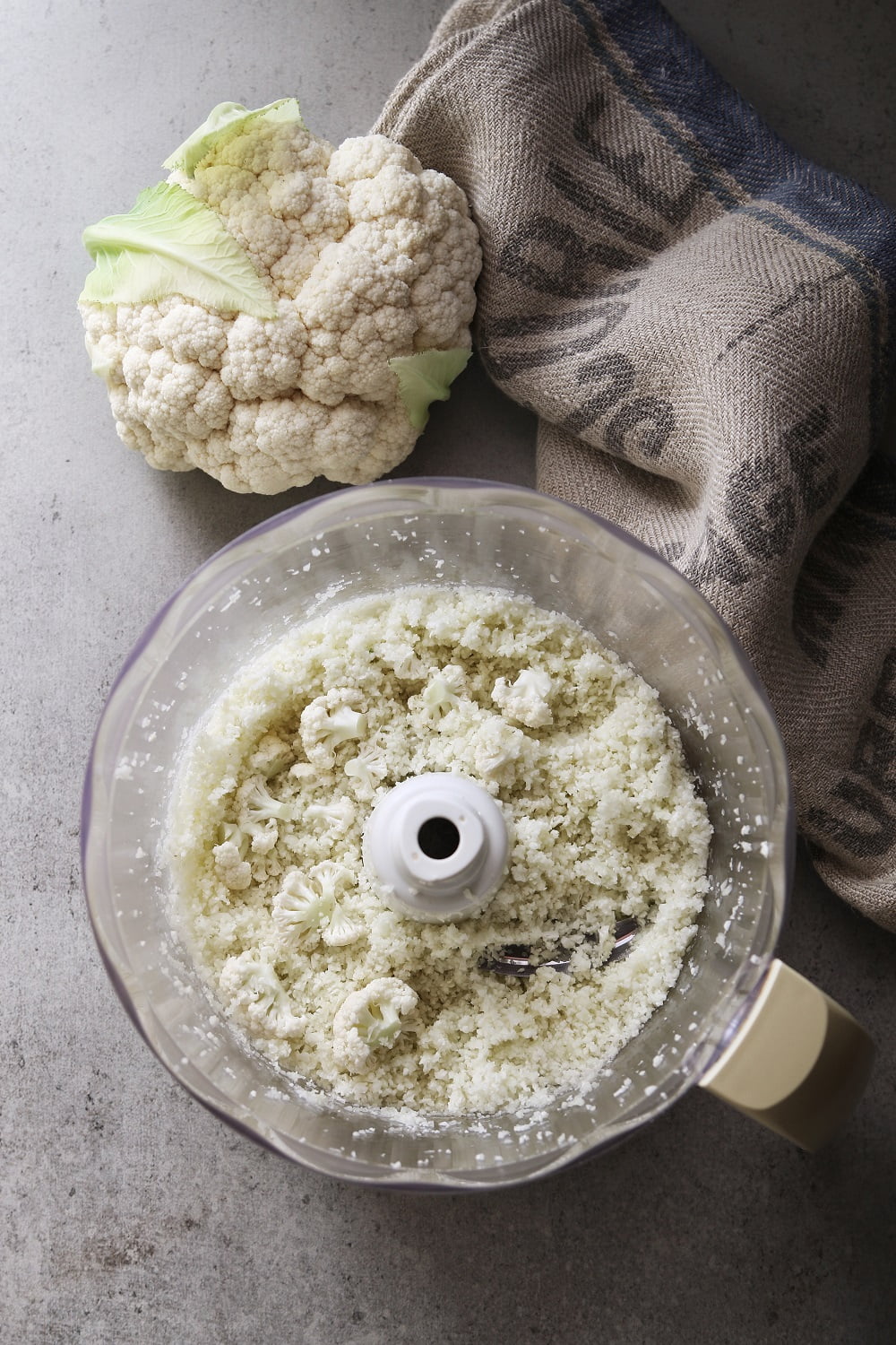 How to make cauliflower rice | Spud.ca #Keto #lowcarb #vegan