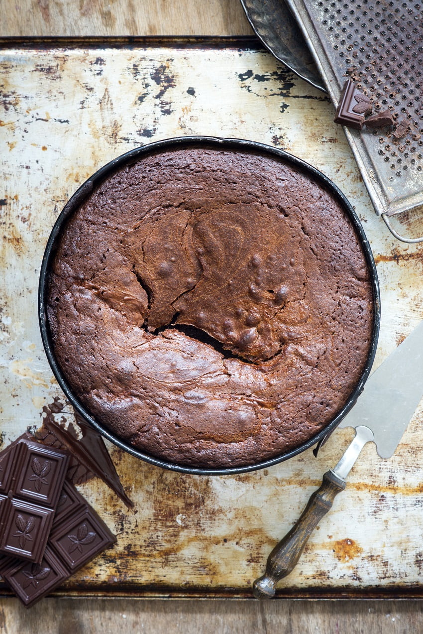 Stout Chocolate Cake Recipe With Irish Cream Frosting #Vegan #dessert #baking