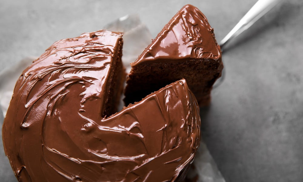 VEGAN STOUT CHOCOLATE CAKE WITH IRISH CREAM FROSTING