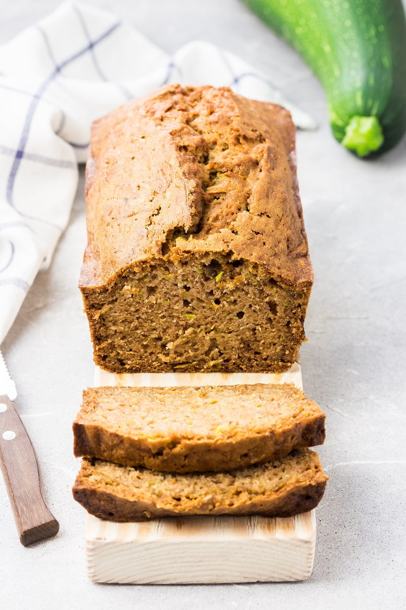 Zucchini Loaf Recipe (vegan + gluten free) | Spud.ca