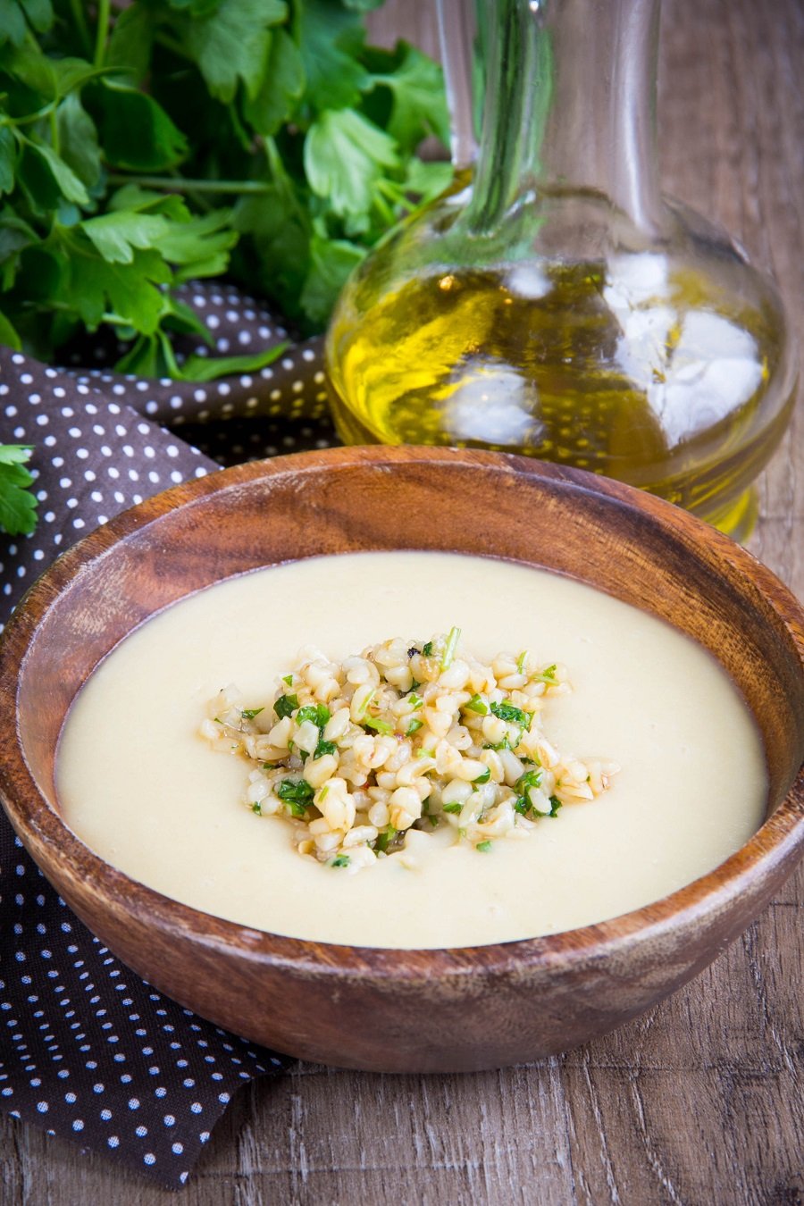 Creamy and delicious Mushroom Asparagus Soup #Vegan #healthyfood #recipe