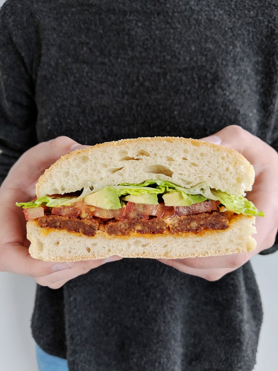 How to make a vegan BLT sandwich