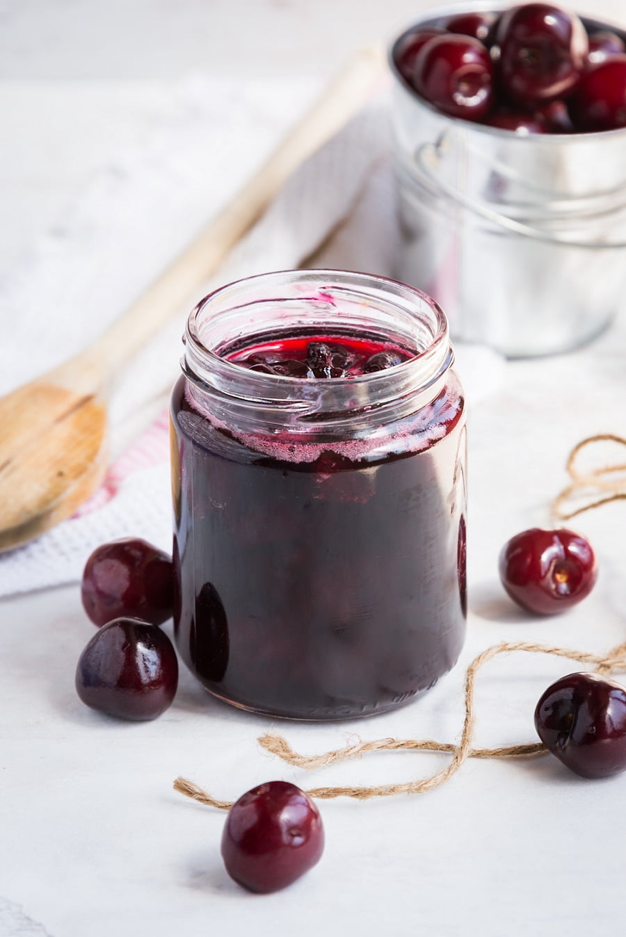 Low sugar cherry jam recipe
