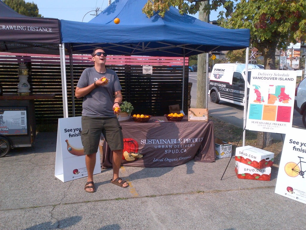Spud At The Tour de Victoria