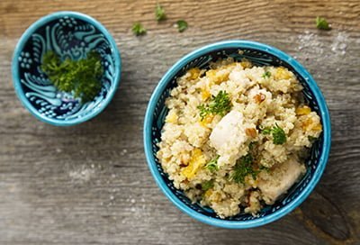 Apple Quinoa Chicken Salad