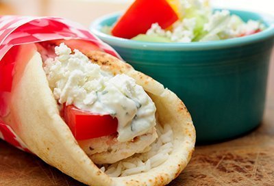 Cauliflower Pita Pockets