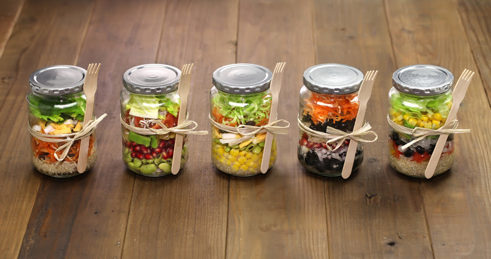 Easy And Delicious Salads In A Jar