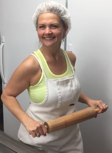 2016 Apr 5 - Christiane Rolling pin fun