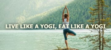 outdoor yoga yogic diet