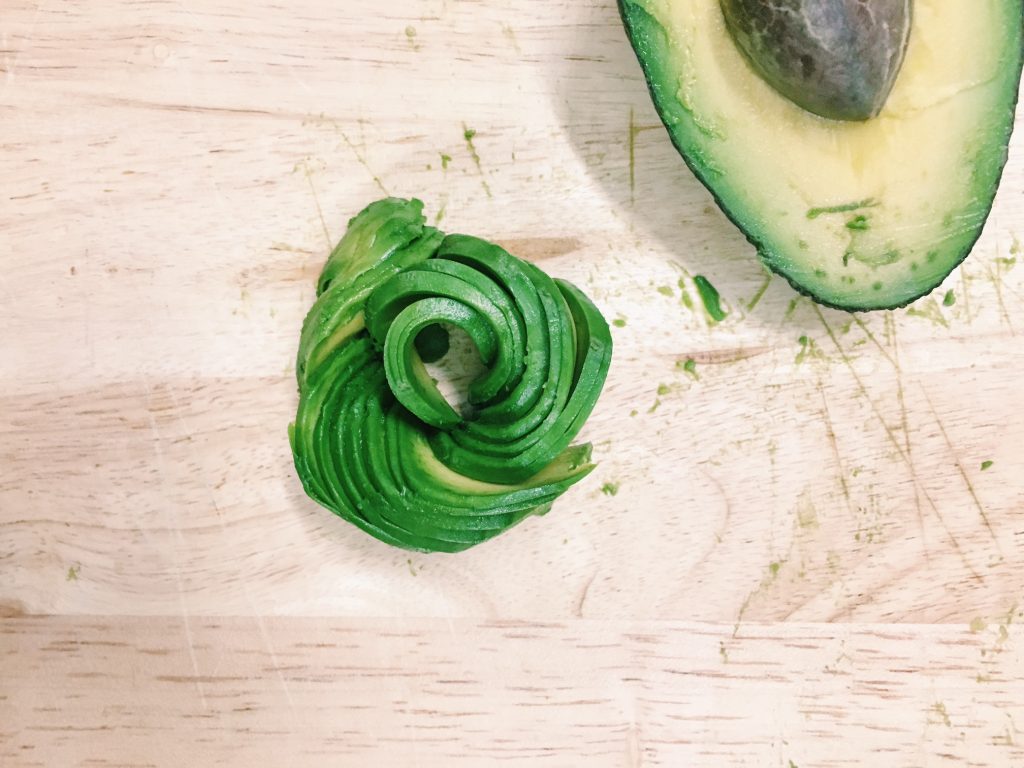 avocado rose