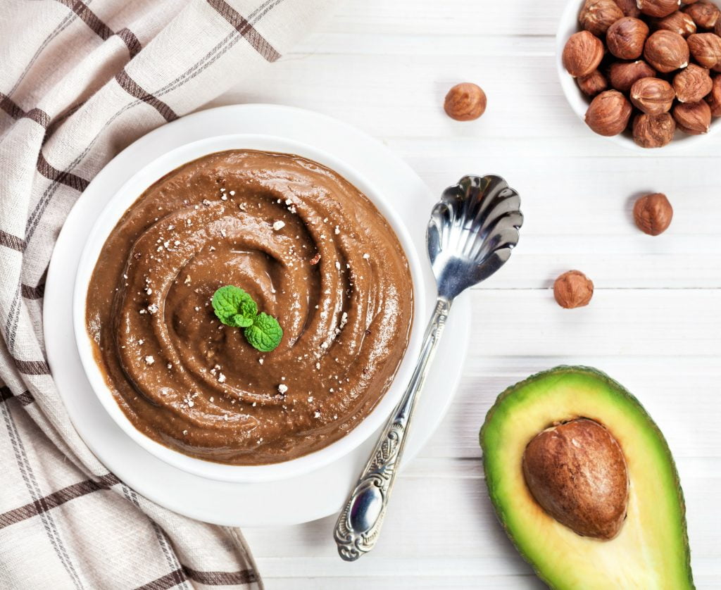 avocado desserts chocolate pudding