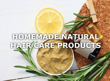 DIY natural hair care products