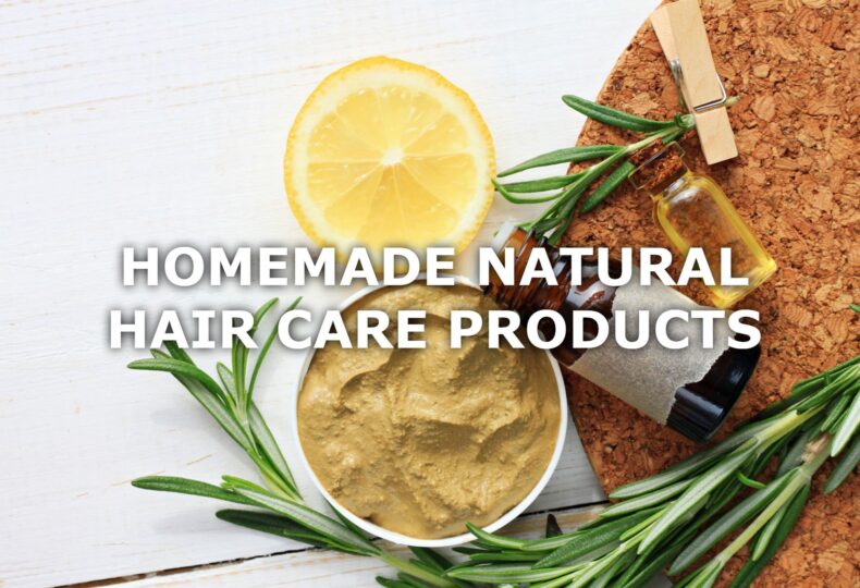 DIY natural hair care products