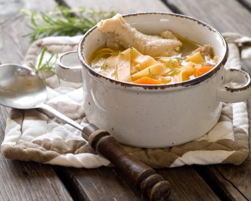 Cold Busting Chicken Soup