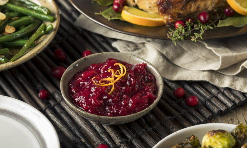 Maple Cranberry Sauce Recipe