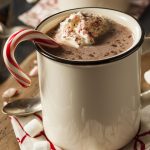 minty vegan hot chocolate