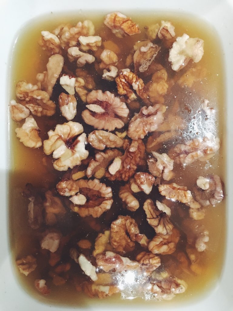 homemade walnut milk