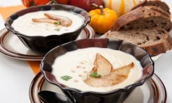 Vegan Pear And Leek Soup