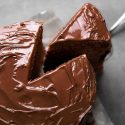 VEGAN STOUT CHOCOLATE CAKE WITH IRISH CREAM FROSTING