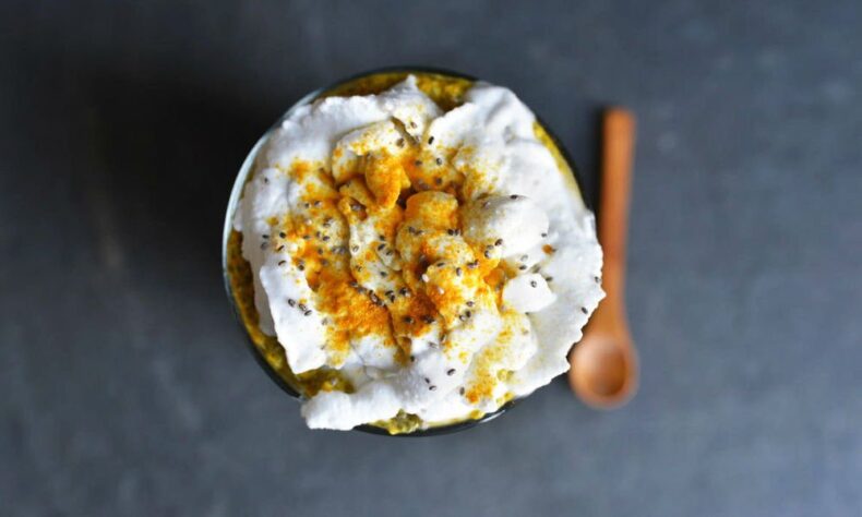 turmeric chia seed pudding