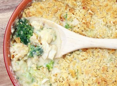 vegan chicken casserole