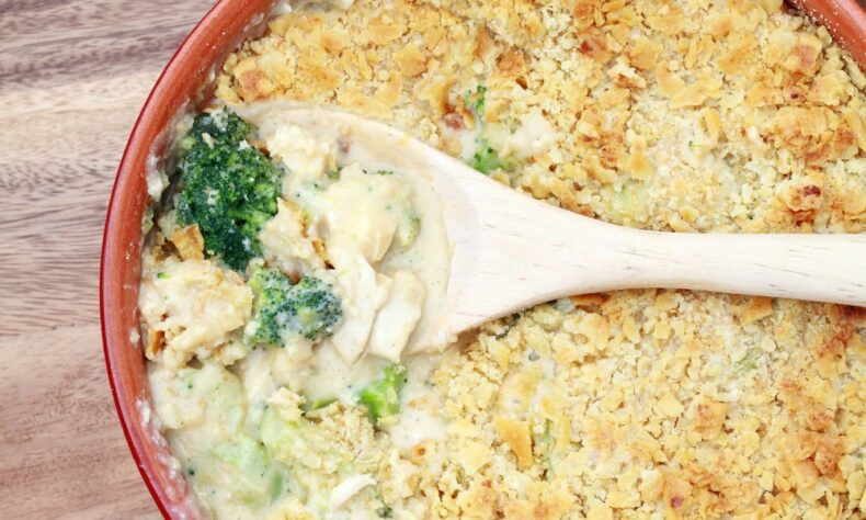 vegan chicken casserole