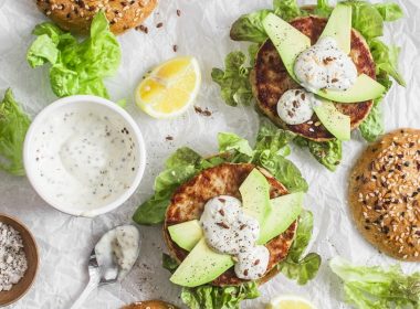 Leftover Fish Burgers