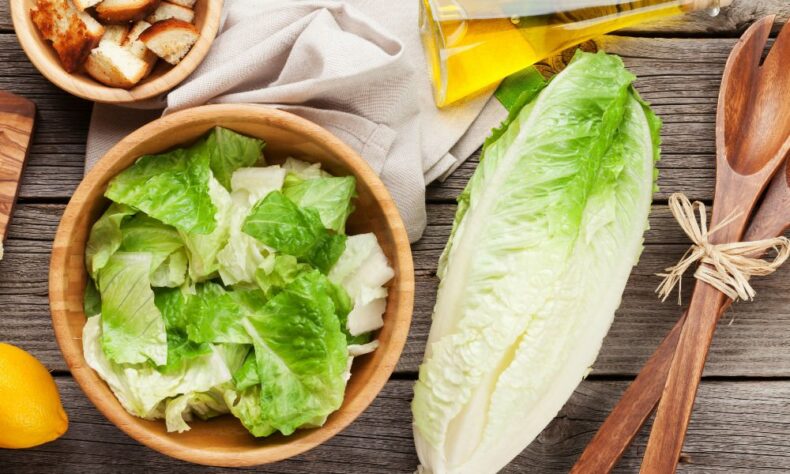 healthy caesar salad