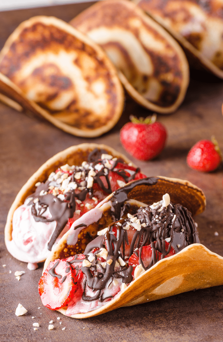 ice cream tacos 