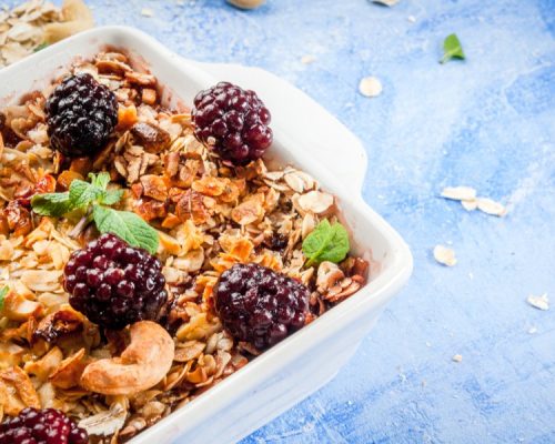 vegan baked oatmeal