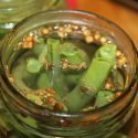 THESE SPICY PICKLED BEANS ARE THE GARNISH YOU DIDN’T KNOW YOU NEEDED