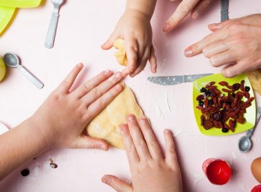 Kids Help Meal Prep