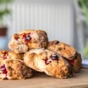 CRANBERRIES ARE MORE THAN JUST TURKEY DRESSING! TRY THESE CRANBERRY SCONES.