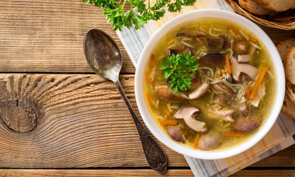 VEGAN CHICKEN NOODLE SOUP TO WARM YOU UP!
