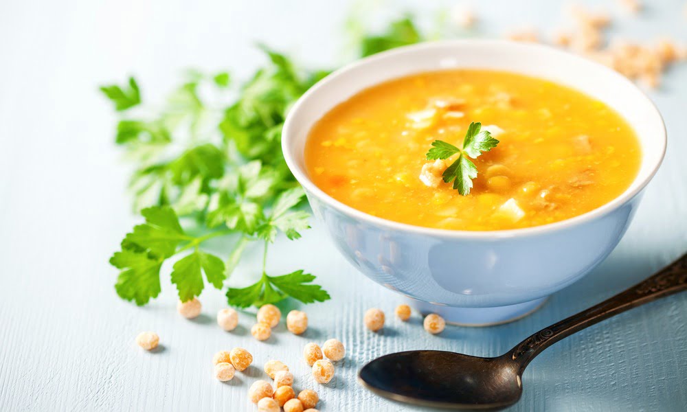 Classic Vegan Split Pea Soup Recipe Spud Ca