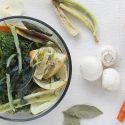 EASY VEGETABLE BROTH RECIPE USING KITCHEN SCRAPS