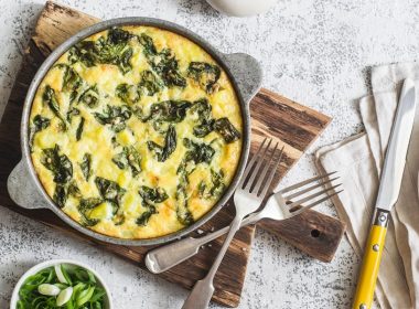 Easy Spinach Frittata