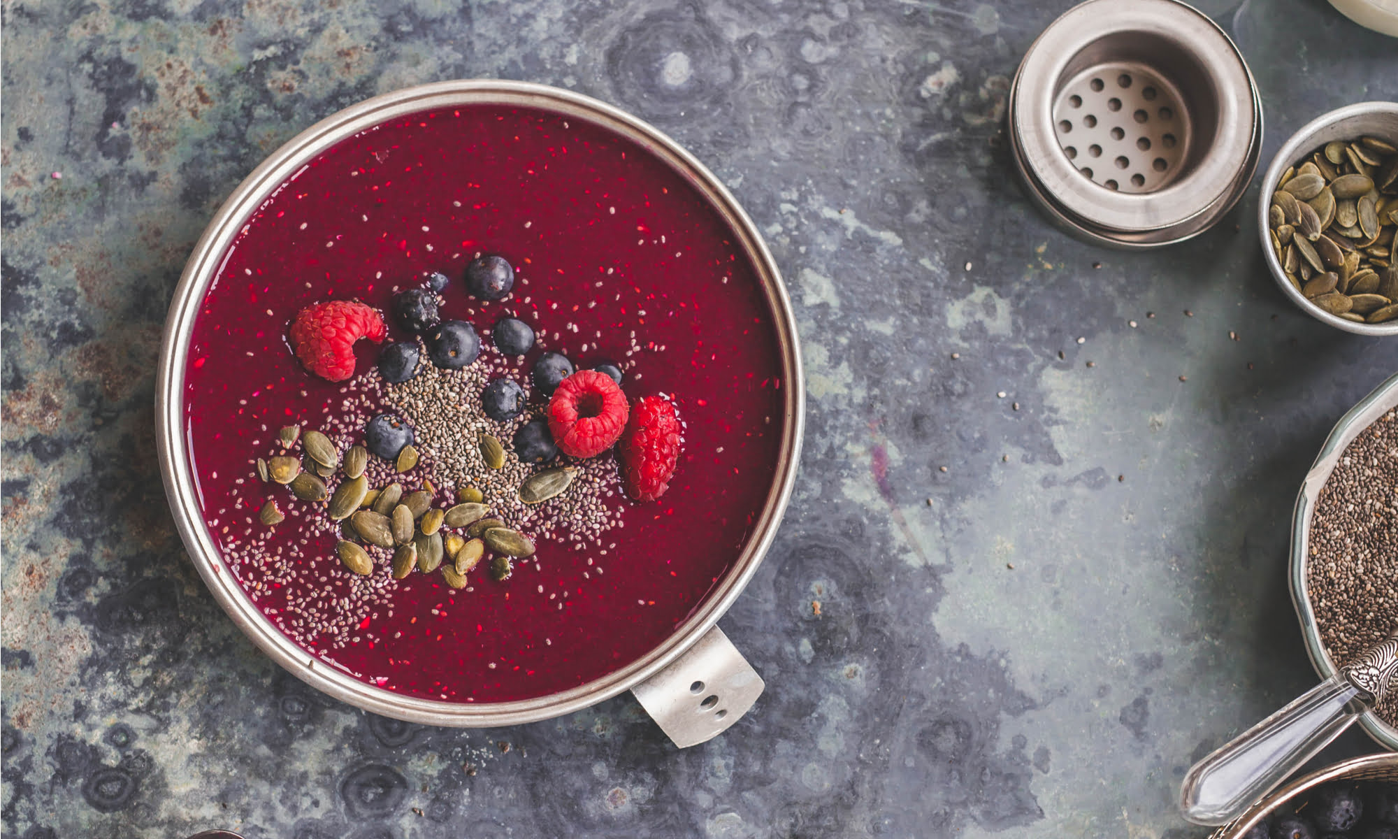 A LOW-SUGAR SMOOTHIE: SKIP BANANA, ADD CAULIFLOWER!
