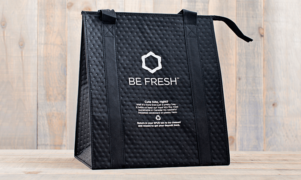 WE’RE FREAKING OUT ABOUT OUR NEW REUSABLE MEAL KIT BAGS