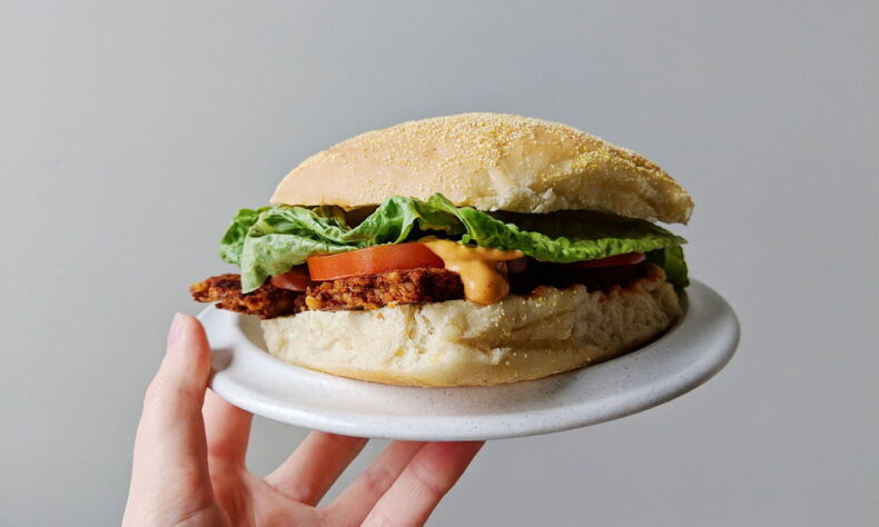 How to make a vegan BLT sandwich