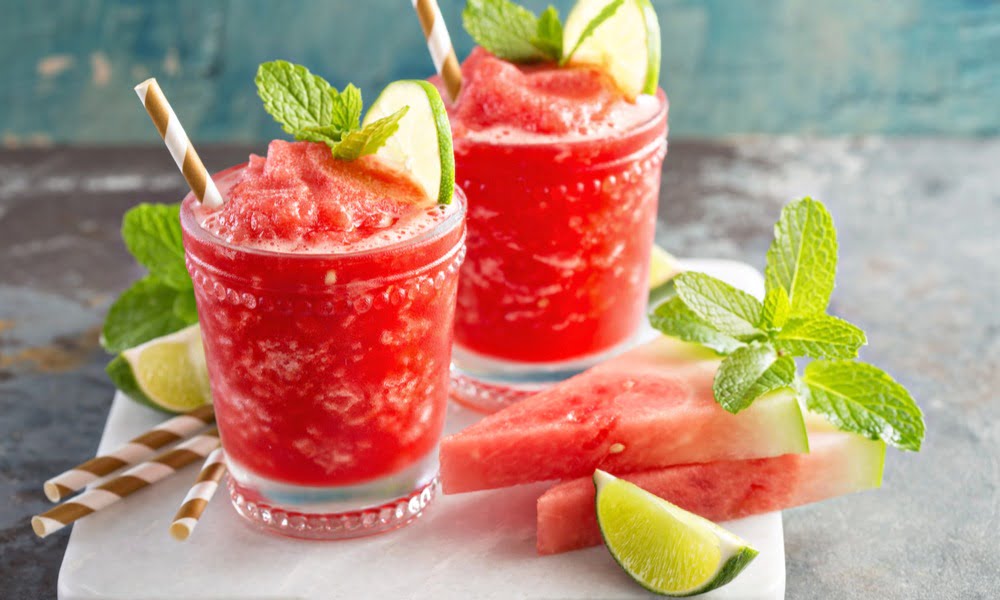 4 INGREDIENT THIRST-QUENCHING WATERMELON SLUSHIE