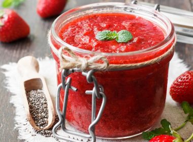 Strawberry Chia Fridge Jam Recipe