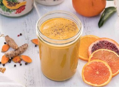 Turmeric Carrot Creamsicle Smoothie