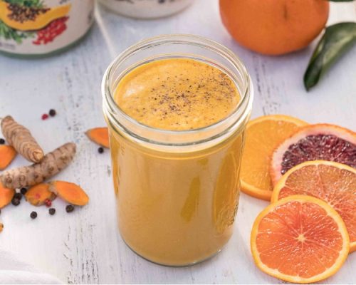 Turmeric Carrot Creamsicle Smoothie