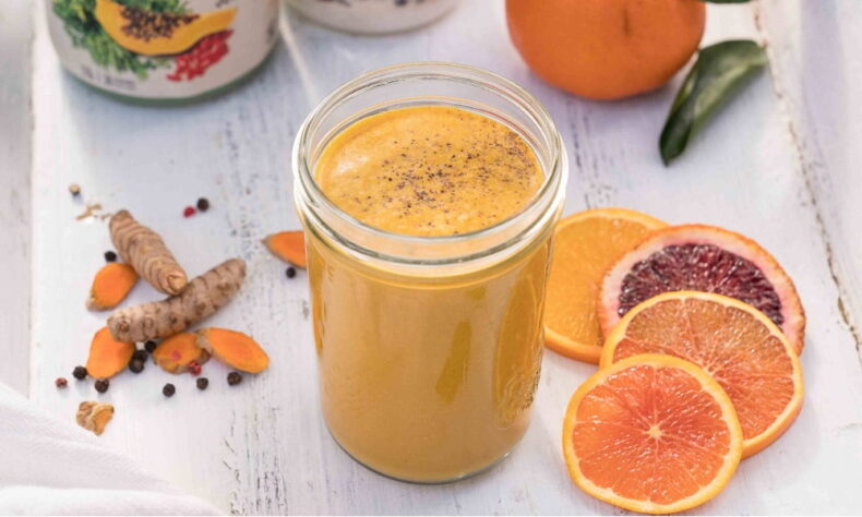 Turmeric Carrot Creamsicle Smoothie