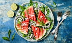 Watermelon-grilled-salad