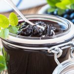 blueberry jam jar