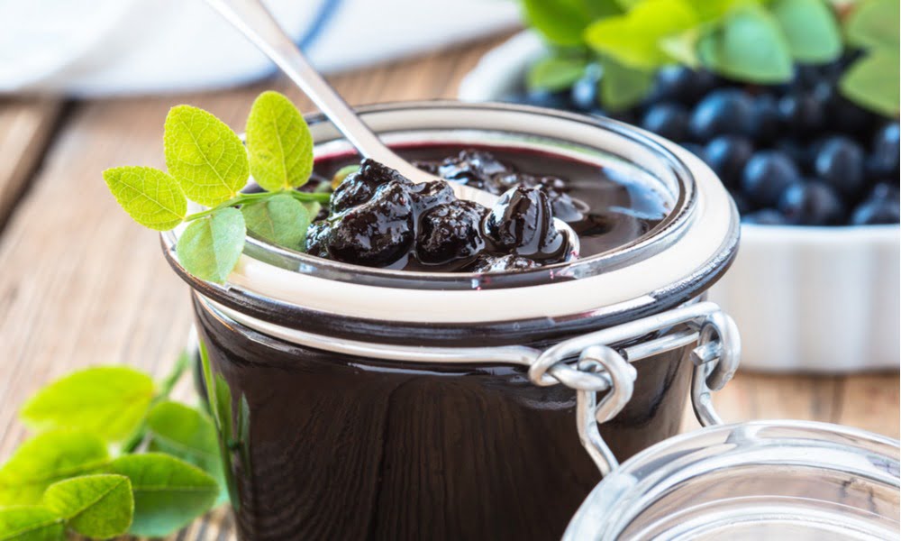 Keep Blueberry Season Alive With SugarFree Spiced Blueberry Jam SPUD.ca